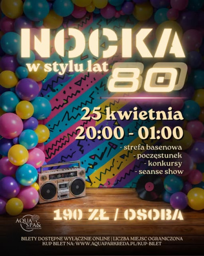 Noc Saunowa lata 80-te!